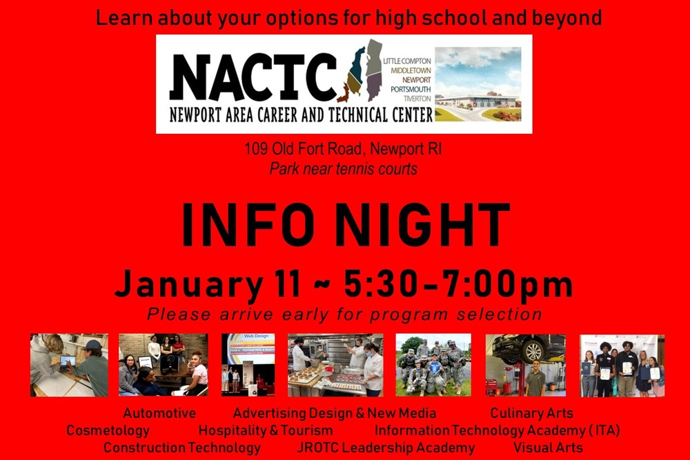 NACTC Info Night Flyer