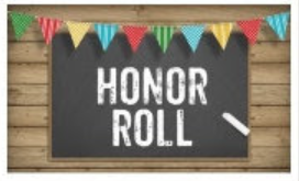 Honor Roll Sign in Chalk
