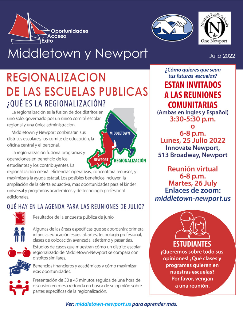 July 25 Regionalization Meeting - Spanish