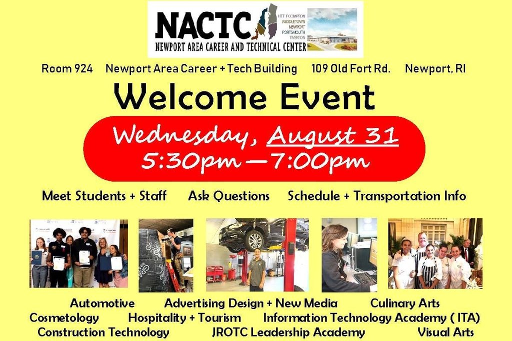 NACTC Welcome Event Postcard