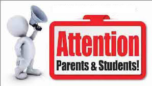 Attention Parents & Students
